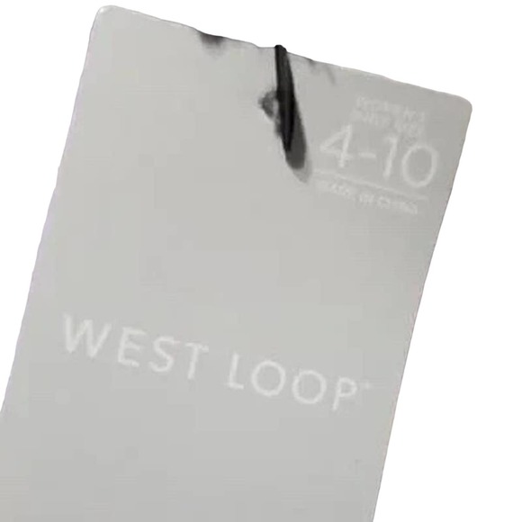 West Loop Cozy Fuzzy Liner Socks 2 PAIR SZ shoe 4-10 - Picture 1 of 7